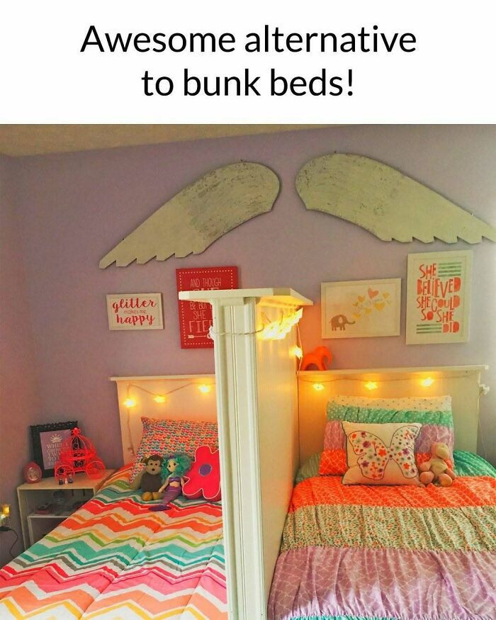 "Two Separate Beds Can Be Just As Fun—and Everyone Gets Their Own Cozy Space"