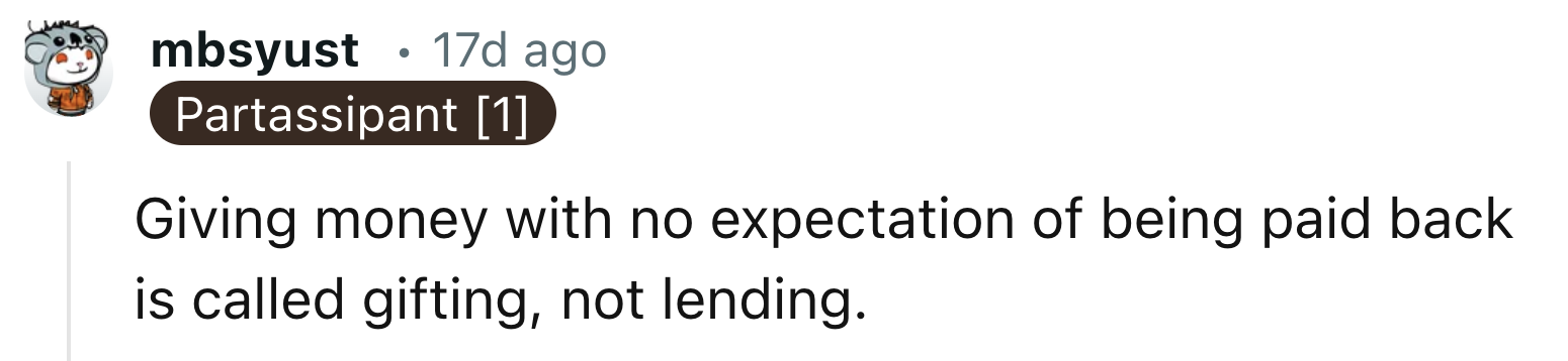 Not Lending