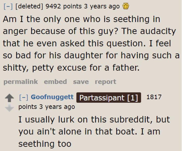 The OP's attitude makes people's blood boil.