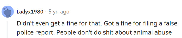 Seems like the cat got off easier than the catnapper! The legal system may need a 