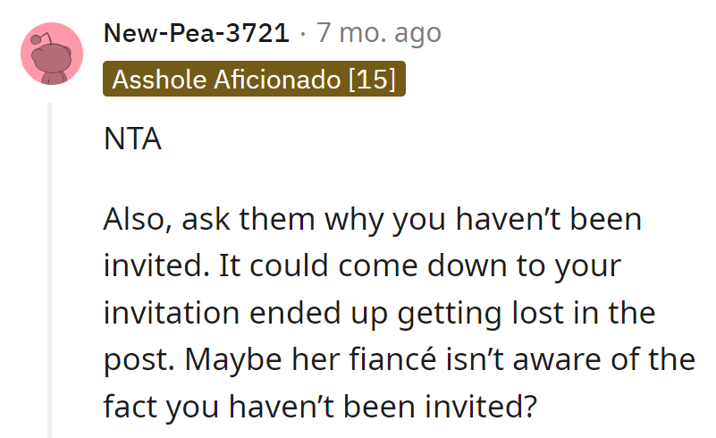 Missing invite or stealth mode activated? Time to solve the mystery of the vanishing wedding invitation!