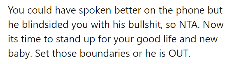 Looks like Dad brought a bull to a china shop. Time to redecorate with some boundary lines!