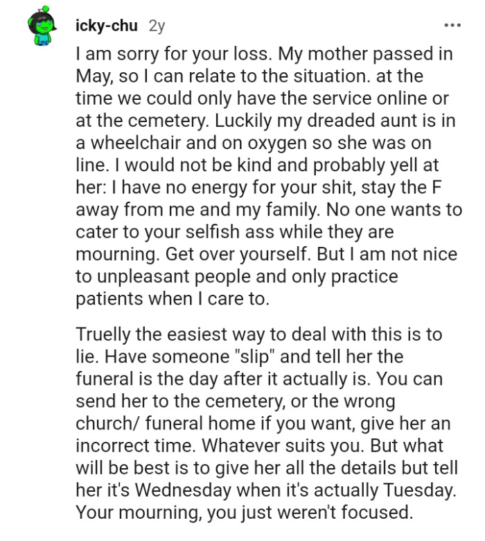 This Redditor is not nice to unpleasant people