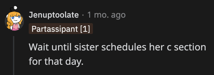 No matter what date OP moves her wedding to, her sister will find a way to screw it up