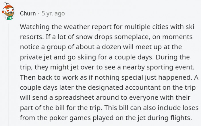 14. We wish we also kept track of the weather just for vacations