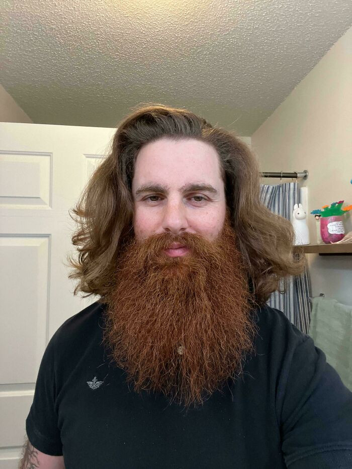 "Was Told Recently I Have The Hair Of A Greek God"