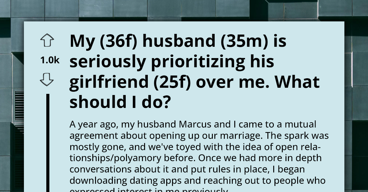 Couple In Stale Marriage Decides To Open It, Marriage Gets Even Rockier When Husband Starts To Prioritize Girlfriend Over Wife