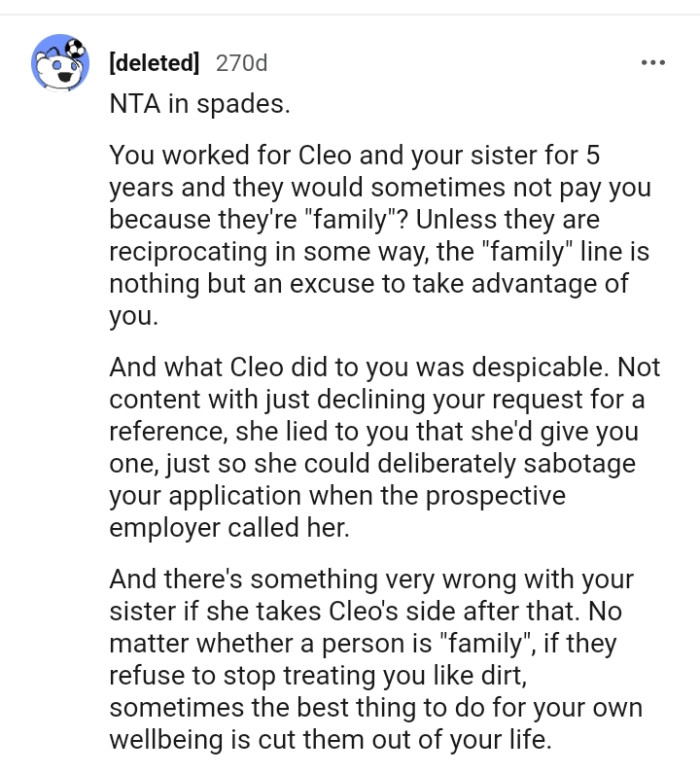 There's something very wrong with the OP's sister for supporting her friend