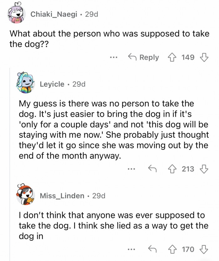 9. After learning about her background, there's nothing new to that person's lie.