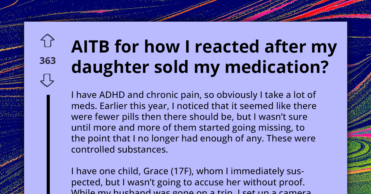 Mother Confiscates And Sells Teen's Phone After Discovering She's Been Stealing Her Meds And Selling It Online