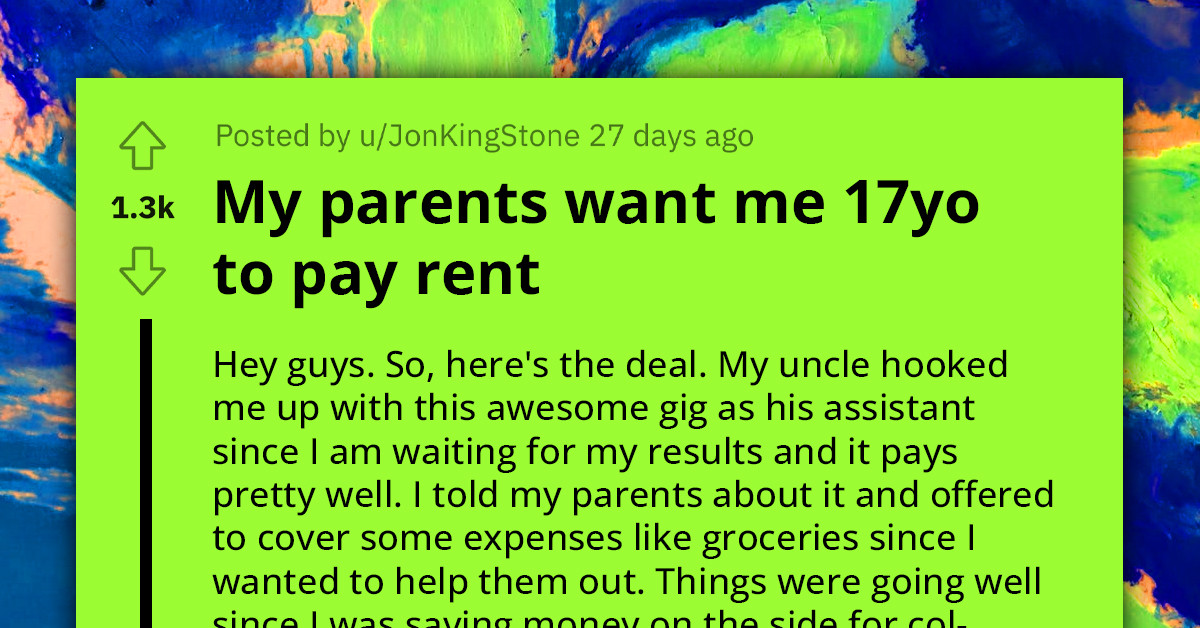 Teen Gets Good Job and Saves for College; Mother Takes Half of the Money