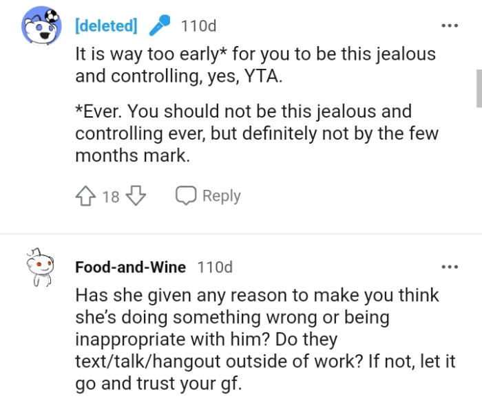 And the comments roll in...