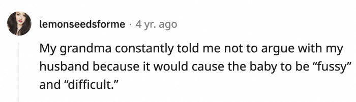 31. Which husband from the past started this?
