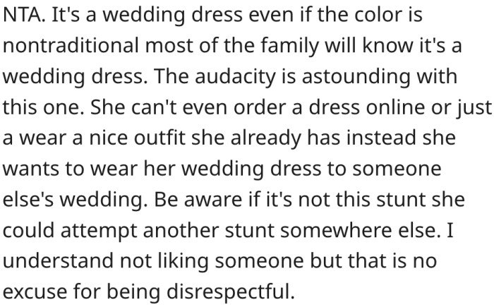 3. It's okay to not like someone, but being disrespectful is unacceptable.