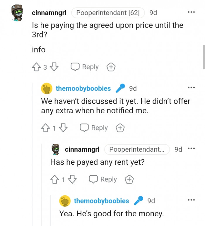 He Did Not Offer Any Extra