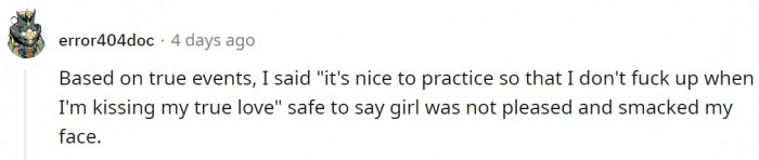 Ouch!...What a way to sign out