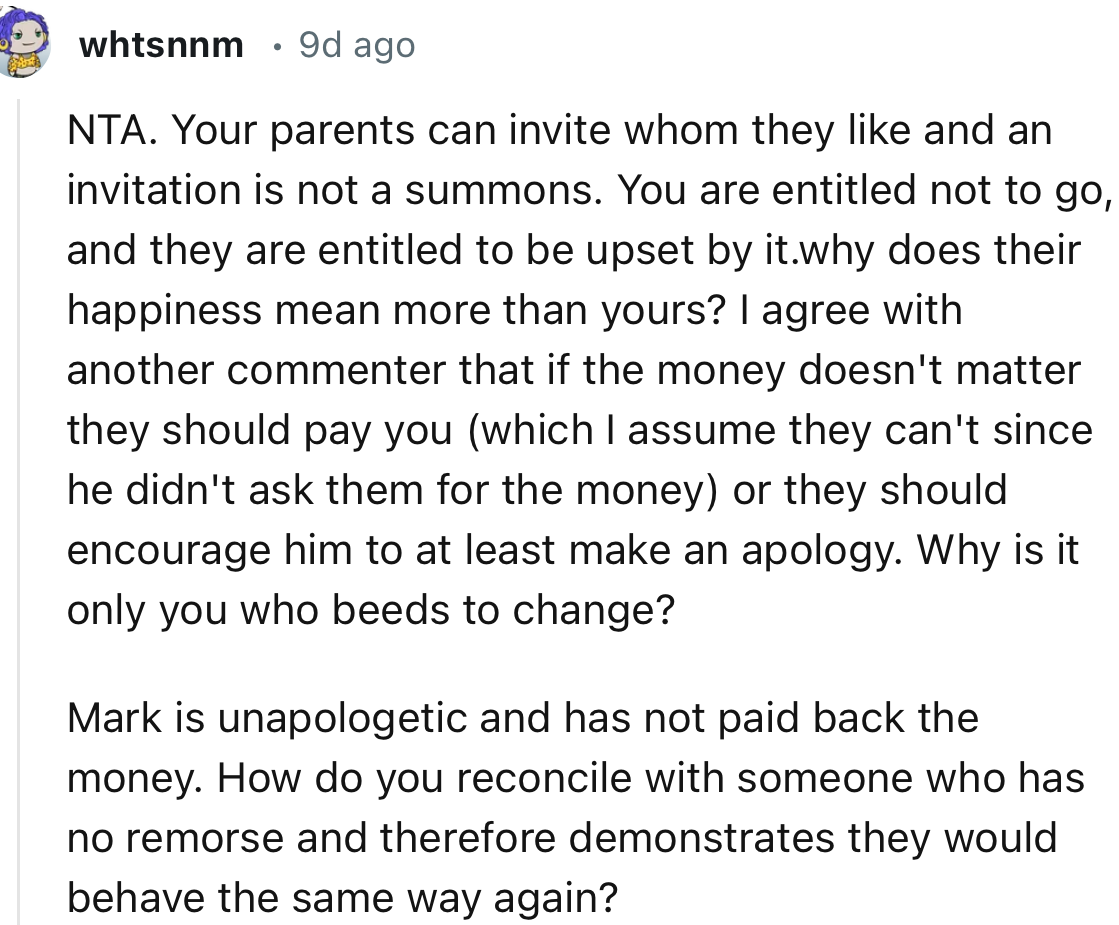 Check out some interesting comments gathered from the Reddit community: