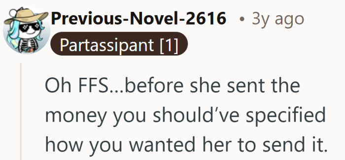 Clear expectations upfront might have saved everyone this spiral.