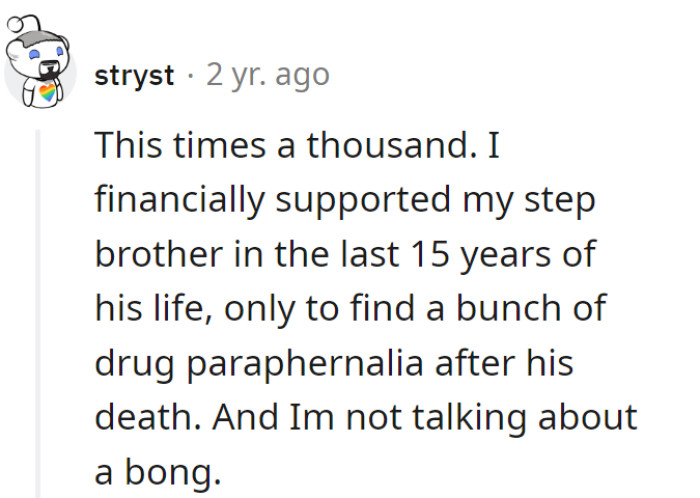Financial Support for 15 Years, and All He Left Behind Was a Collection of Unconventional Art—not the Legacy She Had in Mind.