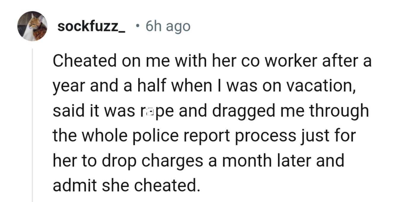 9. Being dragged through the whole police report