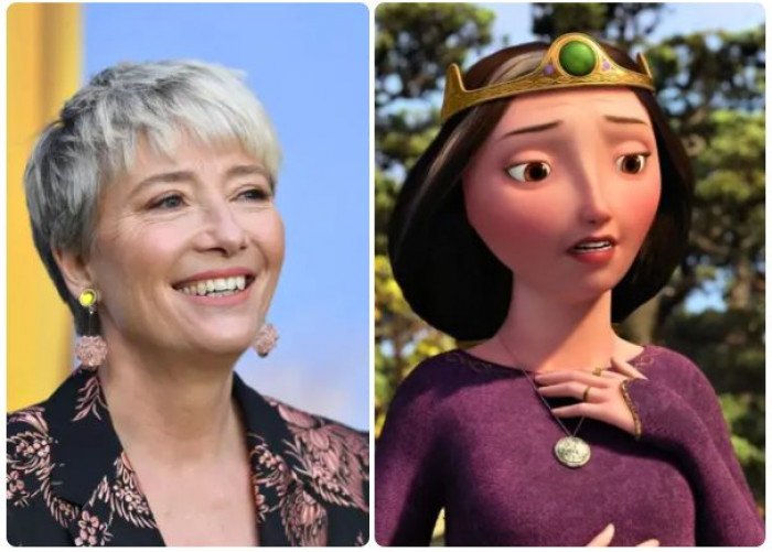 19. Emma Thompson as Queen Elinor, aka Merida's mother, in Brave