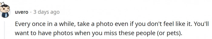 Take photos, people. Take photos.