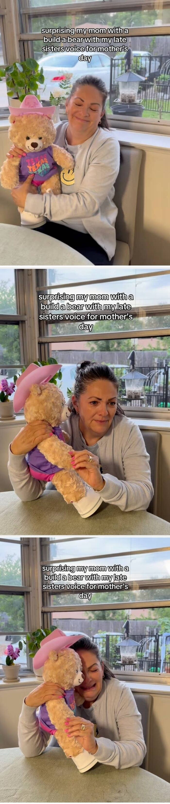 "Thank U @buildabear For Helping Take Care Of My Mama This Year"