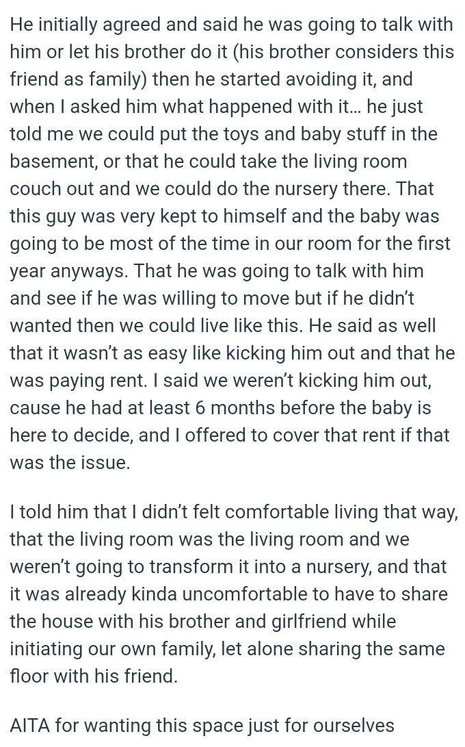 It Wasn't as Easy as Kicking Him Out, as He Was Paying Rent