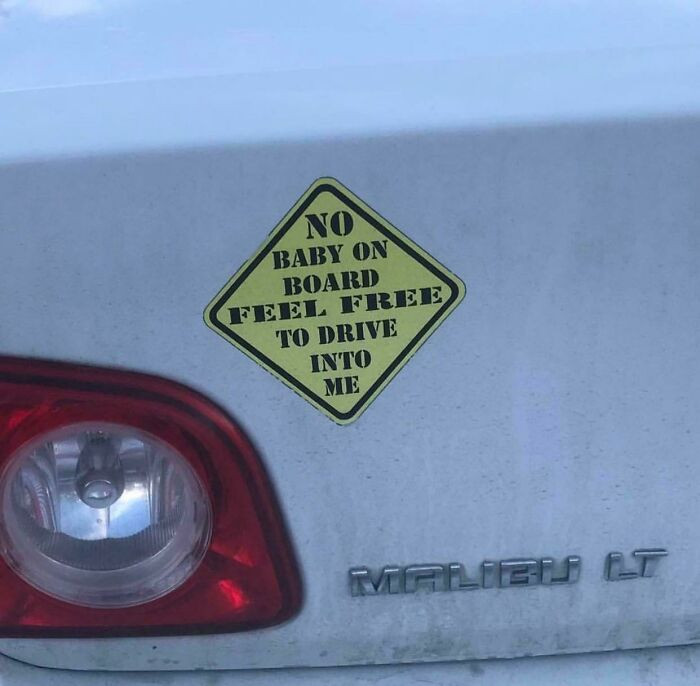 "Blursed Bumper Sticker"