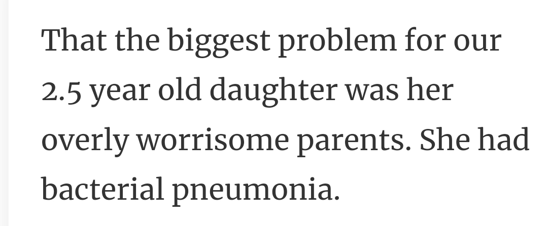 25. Worrisome parents