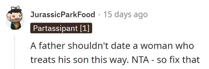 Time for a girlfriend upgrade—one who understands that being a dad comes with a 