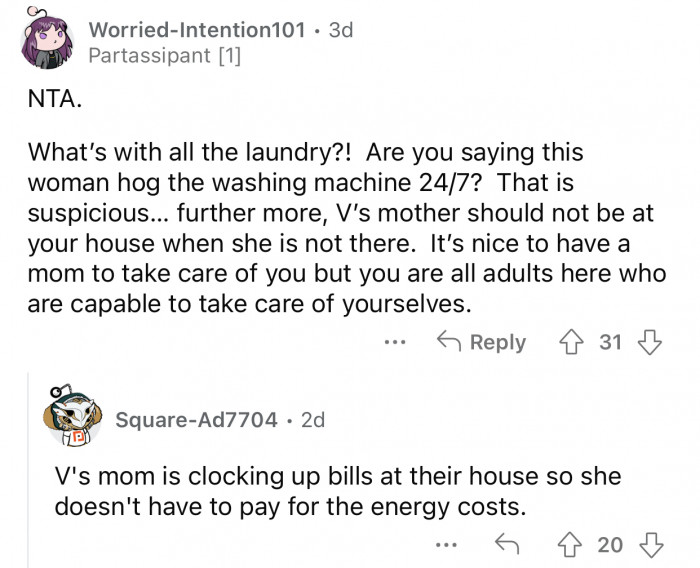 The roommate is an adult and can take care of herself.