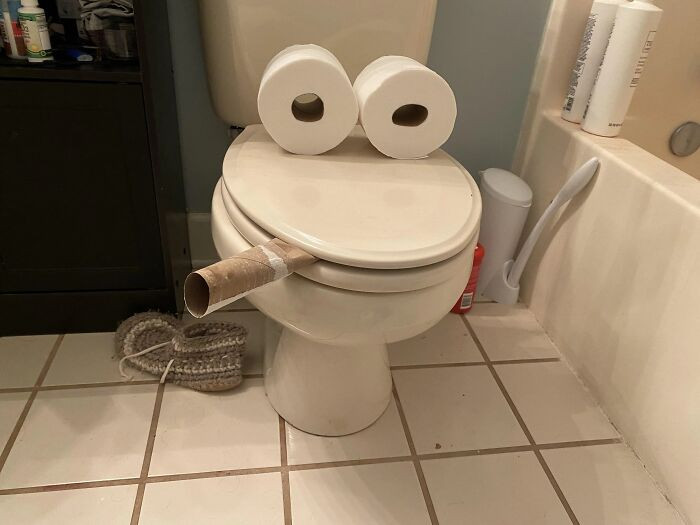 "I sent him into our teenage son’s bathroom because I smelled smoke."