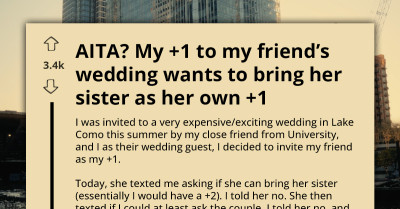 When A +1 Tries To Become A +2 - The Luxurious Wedding Request That Started A Fight