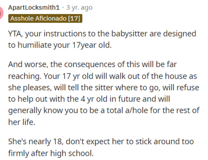 Humiliation is definitely the word we would use to describe it because it's clearly what he was going for.