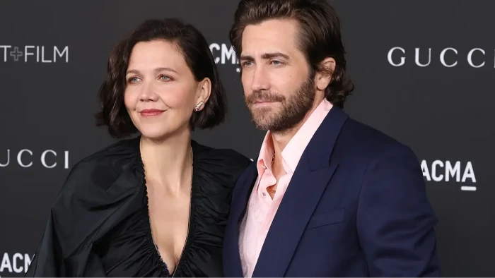 Maggie Gyllenhaal attends an event, reflecting on sibling rivalry and fame.