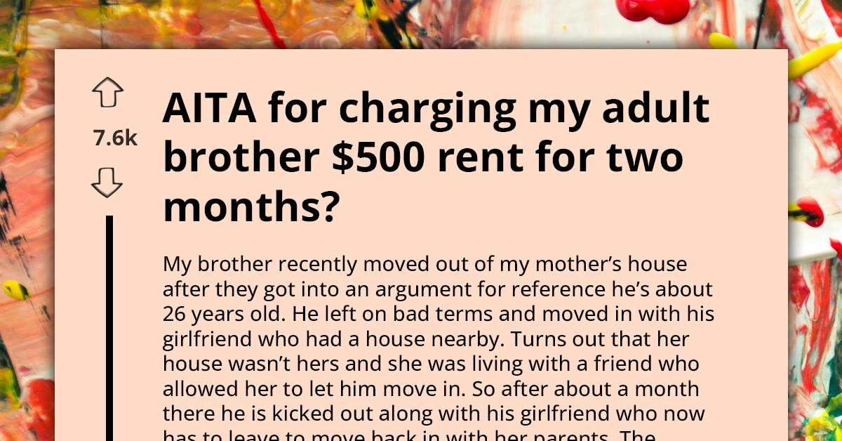 Man Asks If He's Greedy For Wanting Brother To Pay Rent Or Sell Guitar To Settle Debt