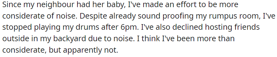 I already soundproofed my rumpus room