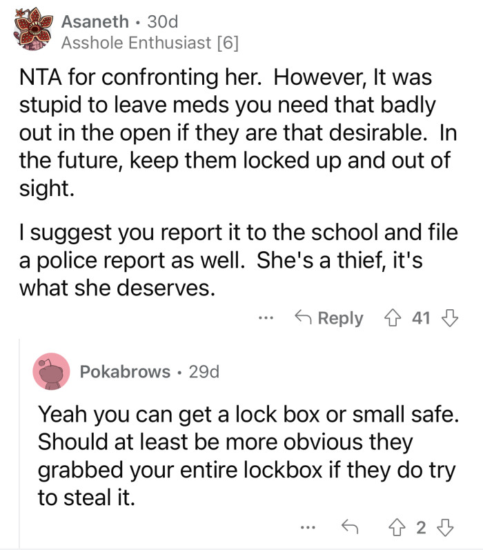 Thieves deserve nothing less than that.