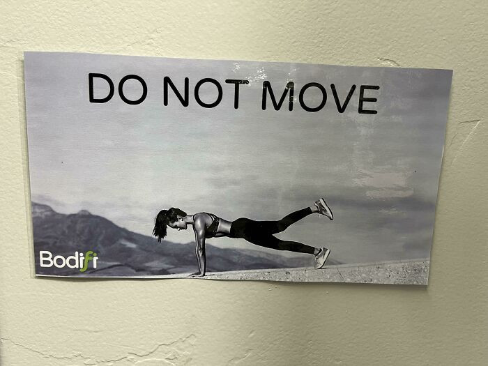 "This Sign In My Local Gym"