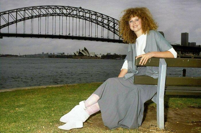 "Future Actress Nicole Kidman In Australia When She Lived There, 1983"