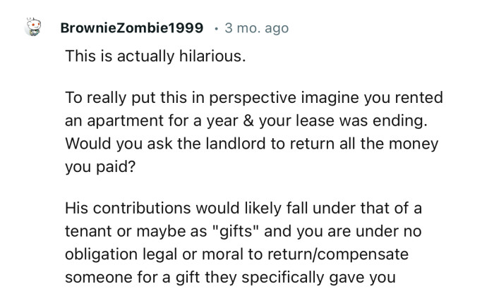 An interesting perspective