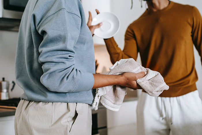 25. Staying for the kids.