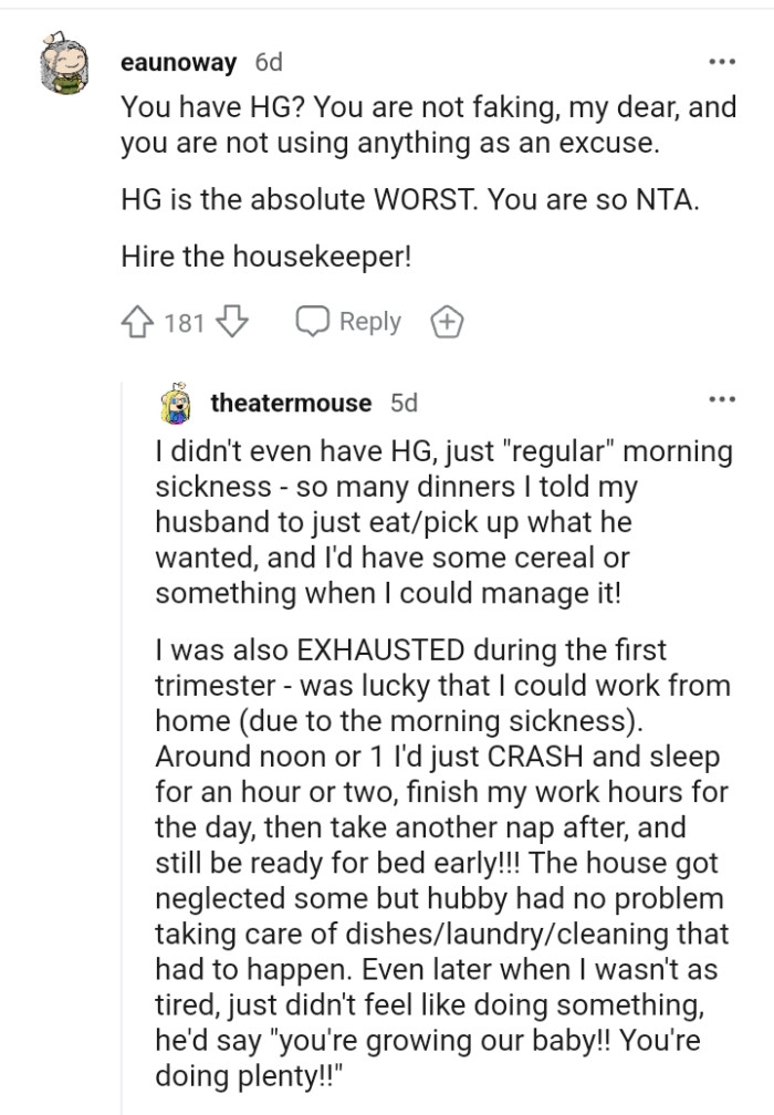 The OP isn't faking anything or using it as an excuse