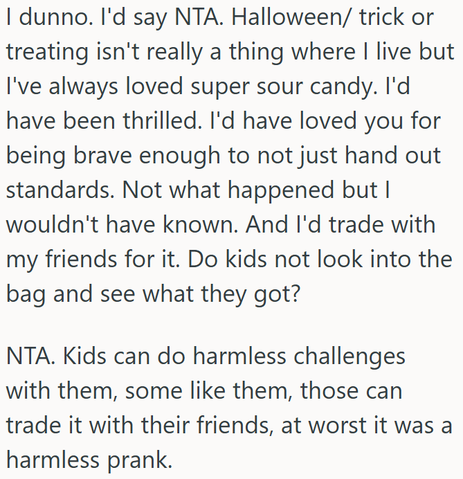 Kids Enjoyed the Sour Candy Twist