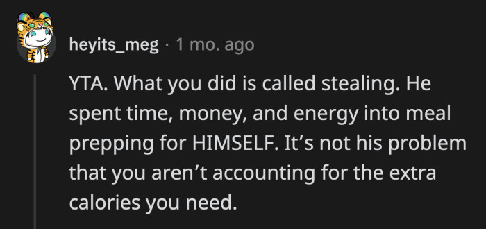 The Audacity of OP to Make Theft a Non-Issue