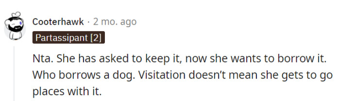 Keep the pup close, OP.