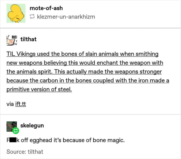 9. Bone magic