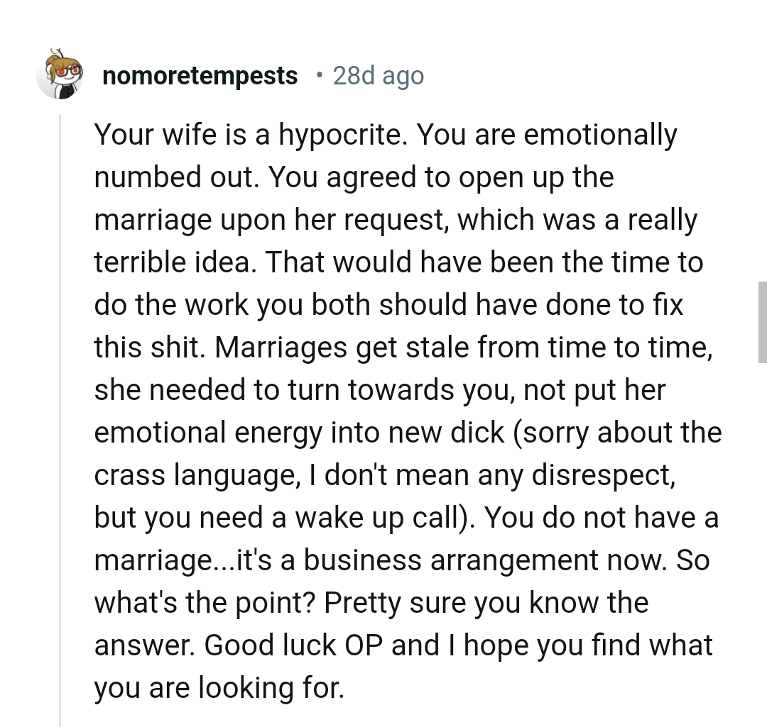 The OP does know the answer