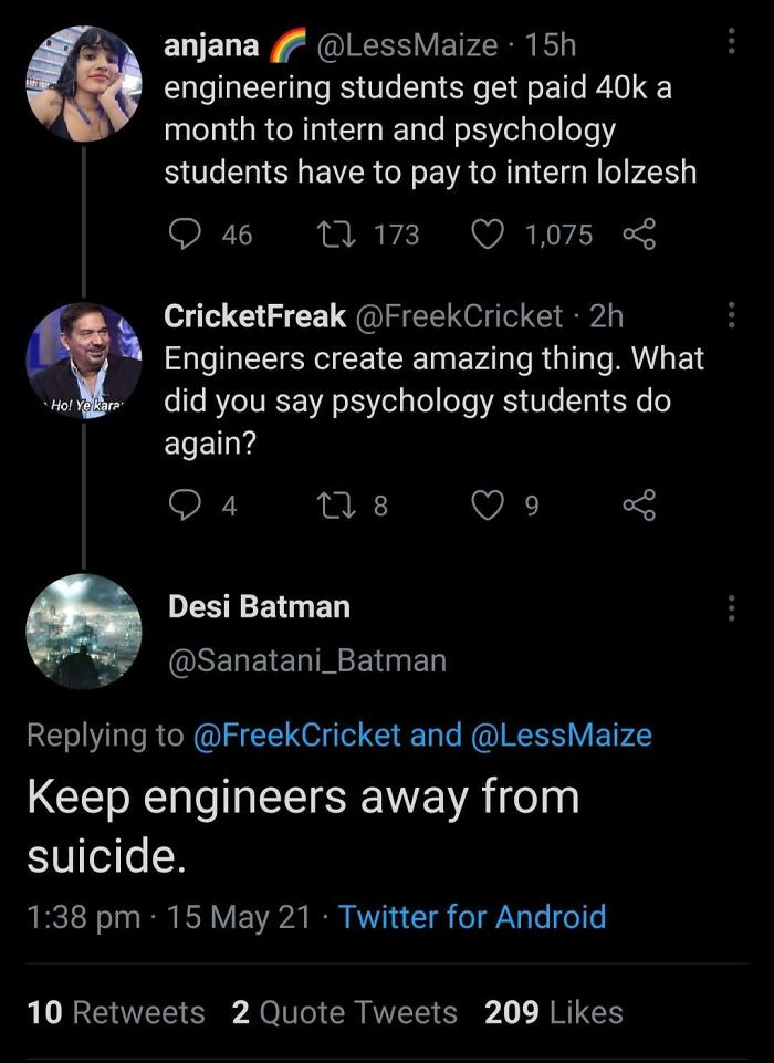 26. Keep engineers away from suicide